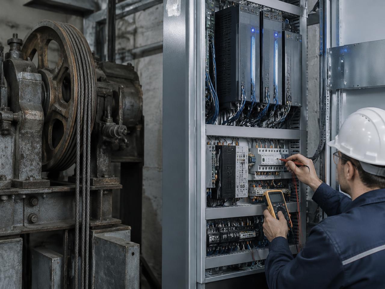 Modernización de un sistema de ascensor